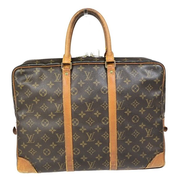 LOUIS VUITTON Porte Documents Voyage Briefcase Hand Bag Monogram - Picture 5 of 14
